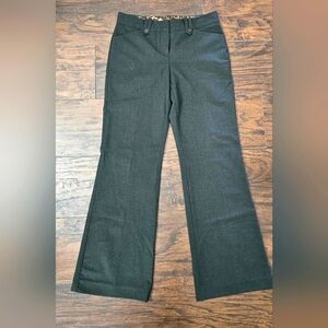 Express Editor Pants Size 0 Short Dark Brown Flare